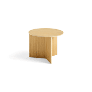 Slit table wood round