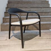 Neva easy chair zwart (outlet)