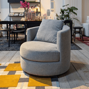 Oval armchair 'armonia 5089' (outlet)
