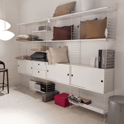 String Furniture wandrek wit (outlet)