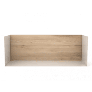 Oak U Shelf Medium - White - 55 x 20 x 20 cm