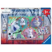 Puzzel Iedereen houdt van Olaf 2 x 12 stuks - RAV 051533