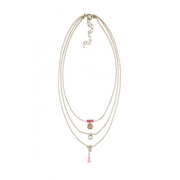 Souza Halsketting Laurine, zilver-turquois