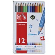 Caran D'Ache - Fancolor Colour Pencils - 12 stuks