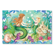 Melissa & Doug vloerpuzzel meerminspeeltuin (48 st)