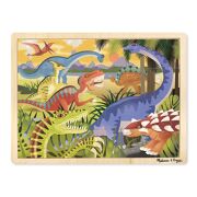 Houten legpuzzel dinosaurussen 24 stuks - Melissa & Doug 19066