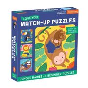 Match-Up Puzzel Jungle baby's
