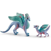 Bloemendraak met kleintje SCHLEICH-70592