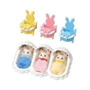 Drieling Chocoladekonijn Verzorgingsset - SYLVANIAN FAMILIES L5532