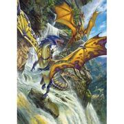 Puzzel Waterfall Dragons 1000 stuks - Cobble Hill 5880105