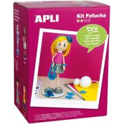 Doe-het-zelf poppenpakket Eva - Apli Kids 13607