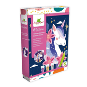 Artissimo - Glitter schilderijen - Glitter eenhoorns - Sycomore CREA045