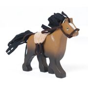 Houten paard met zadel bruin - Le Toy Van BK837