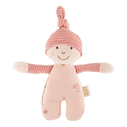 Baby Katoenen Rammelaar Zachte Pop, Sigibaby - sigikid 39984