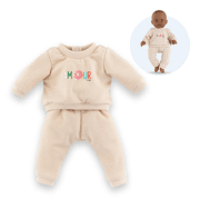 Beige Jogging voor Corolle Pop 36 cm Mon Grand Poupon - COROLLE 141900