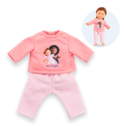 Ma Corolle 2-delige roze pyjama - COROLLE 212940