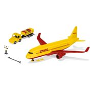 DHL Vrachtvliegtuig met accessoires - SIKU 1702