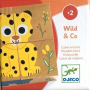 Blokpuzzel Wild & Co (4 blokken) - DJECO DJ01904