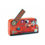 Puzzel Brandweerwagen 16 stuks - Djeco DJ07269