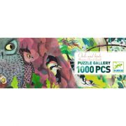 Puzzel & Poster Uilen en Vogels 1000 stuks - DJECO DJ07644
