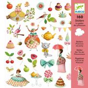 Djeco 160 Stickers - Thee drinken met prinsessen