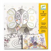 Djeco Kleuren die verrassen - Pop-Up Olifant