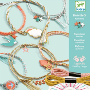 Juwelen om zelf te maken Kumihimo Armbanden Céleste - Djeco DJ09818