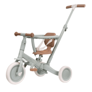 Driewieler met duwstang groen - LITTLE DUTCH LD6080.GREEN