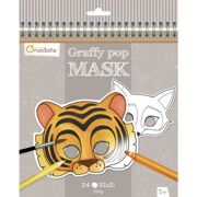 Kleurblok Graffy Pop Dierenmaskers - Avenue Mandarine GY023