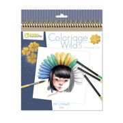 Kleurboek Coloriage Wild 5 - Avenue Mandarine GY120