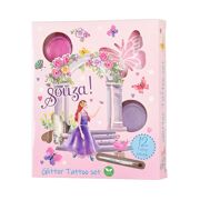 Glitter tattoo set Prinses - SOUZA 107147