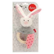 Grijpspeeltje Konijn roze, Urban Baby Edition - sigikid 39037