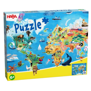 Haba Puzzel Wereldkaart 100 stuks - HABA 2013400001