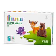 Hey Clay Forest Animals – Beer, Hert, Zwijn 6 potjes - HEY CLAY 60044