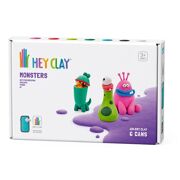 Hey Clay Monsters Cyclops, Terry, Pi 6 potjes - HEY CLAY 60035