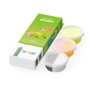 Hey Clay Rainbow Unicorn - Sparky 3 potjes - HEY CLAY 30139