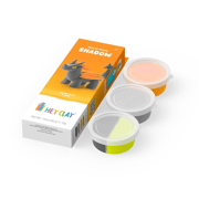 Hey Clay Shadow - Dragon Island 3 potjes - HEY CLAY 30153
