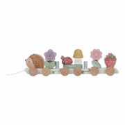 Houten Blokkentrein Egel Fairy Garden - LITTLE DUTCH LD7335