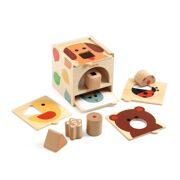 Houten puzzel BoxBasic - DJECO DJ06219