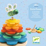 Houten stapelspel Butterflower - DJECO DJ06404