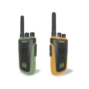 KIDYTALK Walkie-talkies groen-oranje - KIDYWOLF KIDYTALK-GO