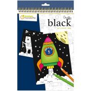 Kleurboek Graffy Black, Espace - Avenue Mandarine GY148