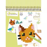 Kleurboek Graffy Pixel Domestic Animal - Avenue Mandarine GY131