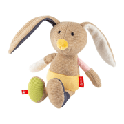 Knuffelkonijn, Patchwork Sweety beige - SIGIKID 43464