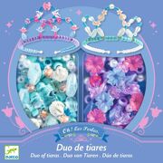 Kralen Duo tiara's, blauw - DJECO DJ00038