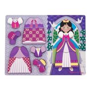 Dikke houten puzzel Verkleedprinses - Melissa & Doug 19021