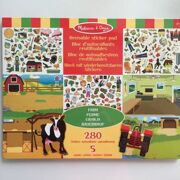 Melissa & Doug Stickerblok met herbruikbare stickers - Boerderij