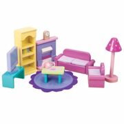 Sugar Plum houten living voor poppenhuis - Le Toy Van ME051