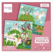 Magnetisch Puzzelboek Prinses 2 x 20 stuks - SCR 6181161