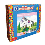 Ministeck Ponyfarm 3 - Kleine doos - 300 stuks - MINISTECK  36536587